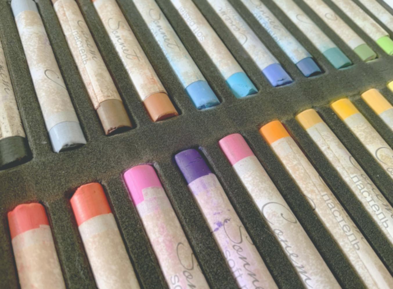 Aquarellkurs-Szene mit Teilnehmern